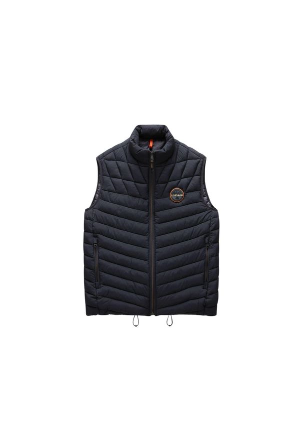 Kurtka puchowa bez rękawów Napapijri A-Lapaz V. Kolor: czarny. Materiał: puch. Długość rękawa: bez rękawów