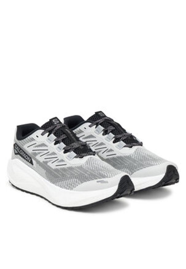 salomon - Salomon Buty do biegania Aero Blaze 3 Grvl L47971600 Szary. Kolor: szary. Materiał: materiał