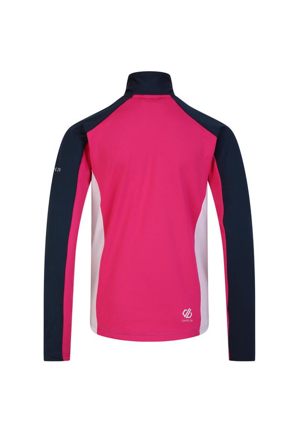 DARE 2B - Dziecięca Bluza Z Suwakiem Emergent. Kolor: wielokolorowy, różowy, niebieski. Sezon: zima