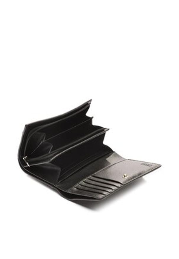 Furla Duży Portfel Damski Camelia WP00325-ARE000-O6000-1007 Czarny. Kolor: czarny. Materiał: skóra