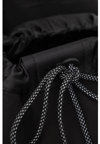 Lefrik Plecak kolor czarny duży gładki. Kolor: czarny. Materiał: materiał. Wzór: gładki #4