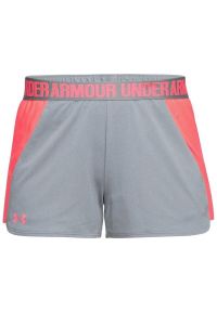 Spodenki sportowe damskie Under Armour New Play Short. Kolor: szary #1