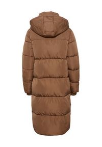 Kaffe Kurtka zimowa Anika 10504086 Brązowy Regular Fit. Kolor: brązowy. Materiał: syntetyk. Sezon: zima