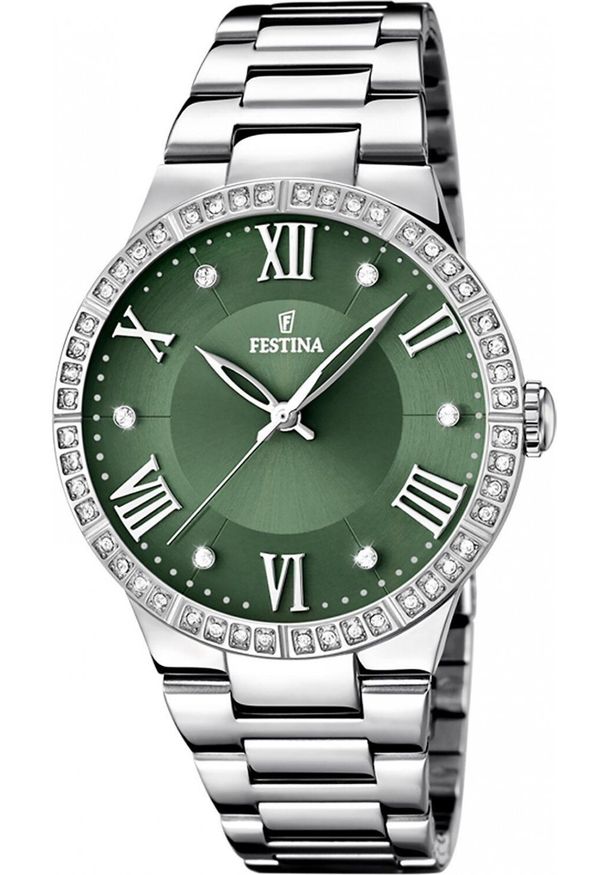 Zegarek damski Festina F16719-5 srebrny. Kolor: srebrny