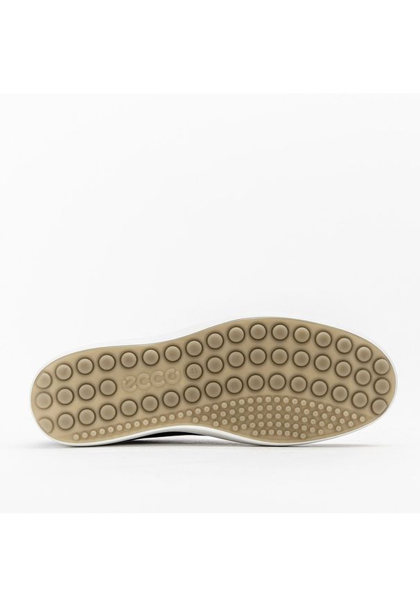 ecco - Sneakers'y męskie ECCO Soft 7 M (430004-01001). Okazja: na co dzień. Wysokość cholewki: przed kostkę. Kolor: czarny. Materiał: skóra. Szerokość cholewki: normalna