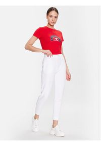 Diadora T-Shirt 102.179332 Czerwony Regular Fit. Kolor: czerwony. Materiał: bawełna #4