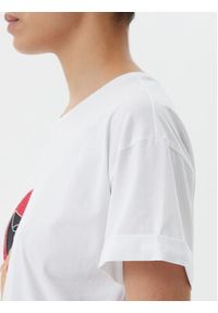 Liu Jo Beachwear T-Shirt q-roa-35173 Biały Regular Fit. Kolor: biały. Materiał: bawełna #4