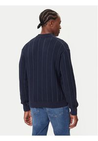 BOSS Sweter Kaktus 50543690 Granatowy Relaxed Fit. Kolor: niebieski. Materiał: bawełna #4