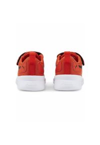 Puma - Dziecięce buty sportowe Flyer Runner PUMA Warm Earth Black Red. Okazja: na co dzień. Kolor: czerwony, wielokolorowy, czarny