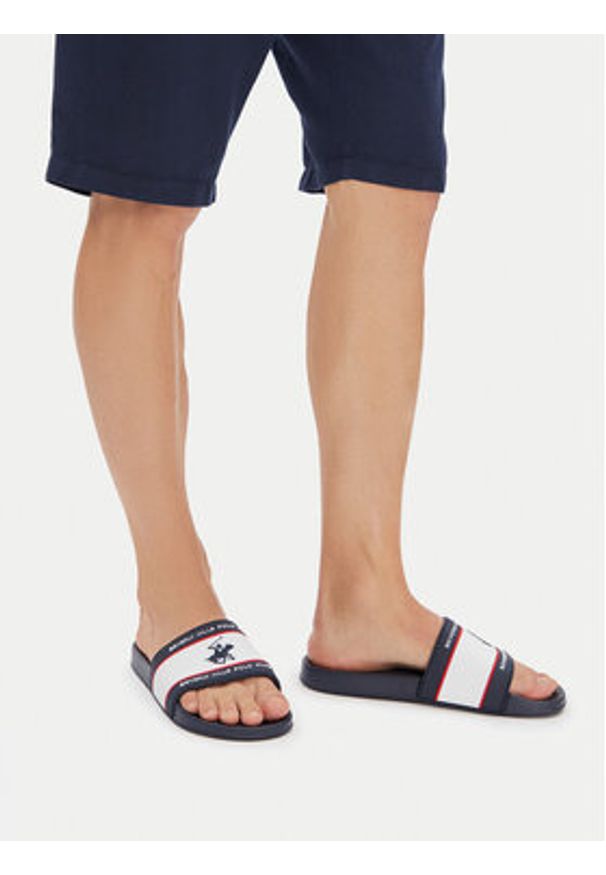 Beverly Hills Polo Club Klapki CEO-M865813 Granatowy. Kolor: niebieski. Materiał: syntetyk