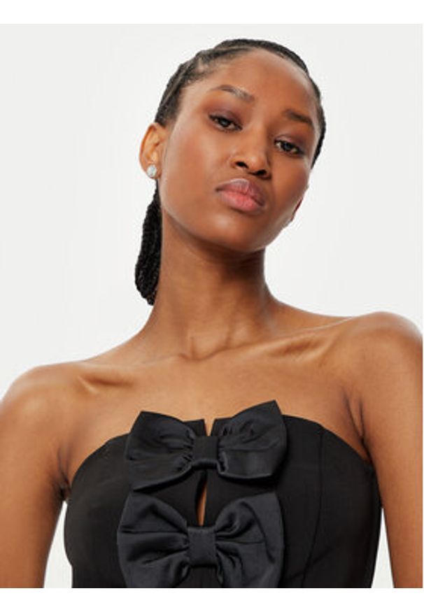 Kontatto Top AI2025 Czarny Regular Fit. Kolor: czarny. Materiał: syntetyk