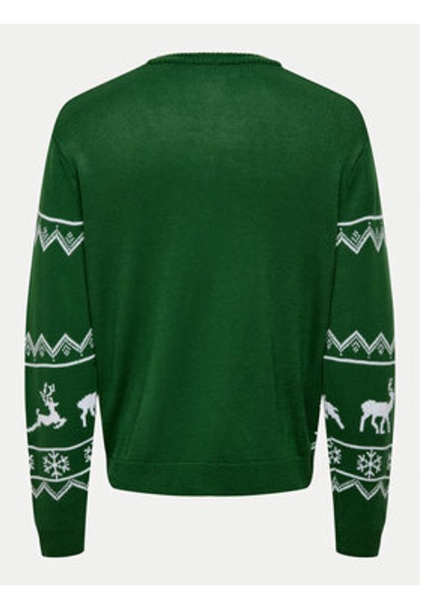 Only & Sons Kardigan 22031172 Zielony Regular Fit. Kolor: zielony. Materiał: syntetyk