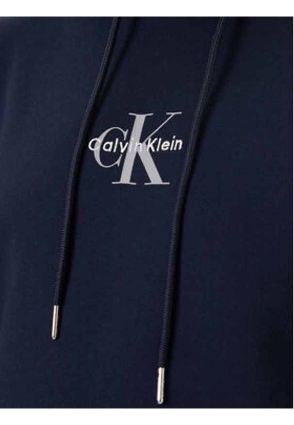 Calvin Klein Jeans Bluza LV04RD243G Granatowy Regular Fit. Kolor: niebieski. Materiał: bawełna