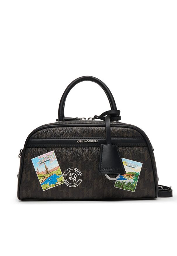 Karl Lagerfeld - KARL LAGERFELD Torebka B1W30025 Brązowy. Kolor: brązowy. Materiał: skórzane