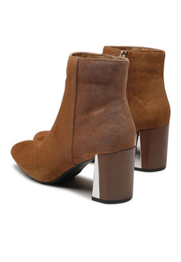 Jenny Fairy Botki LS5788-05 Brązowy. Kolor: brązowy. Materiał: materiał