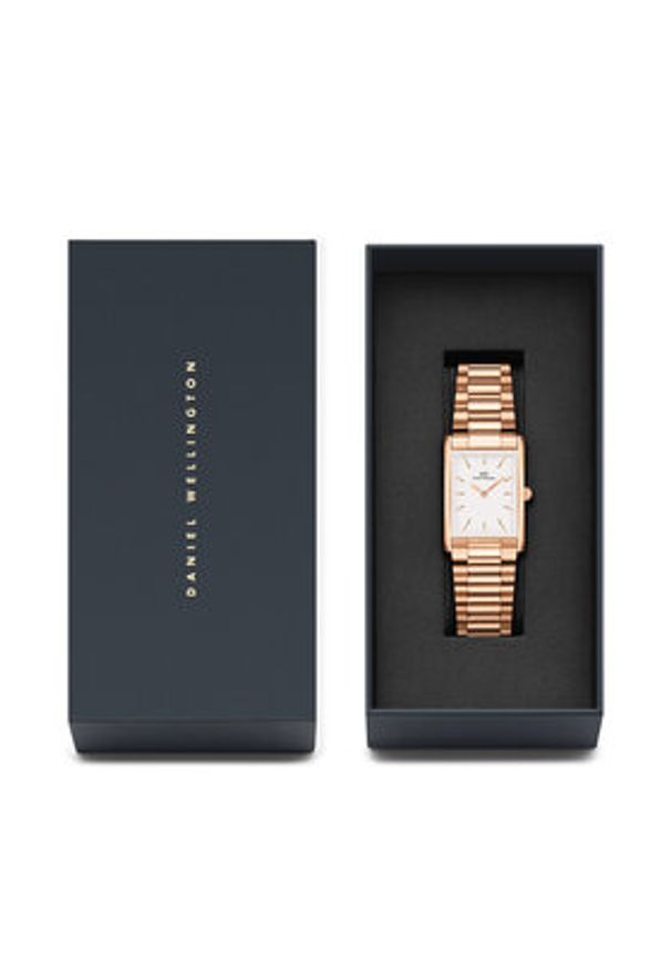 Daniel Wellington Zegarek Bound 9-Link DW00100702 Złoty. Kolor: złoty