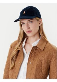 Polo Ralph Lauren Czapka z daszkiem 211A90413001 Granatowy. Kolor: niebieski. Materiał: materiał, bawełna