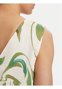 ACCESS FASHION Top 63-2078-0250 Kremowy Regular Fit. Kolor: kremowy. Materiał: bawełna #2