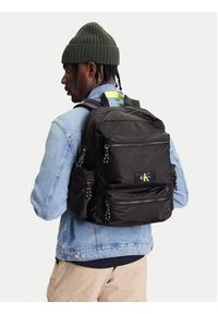 Calvin Klein Plecak Tech Utility Backpack LV04G3122G Czarny. Kolor: czarny. Materiał: materiał #6