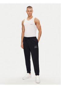 Armani Exchange Spodnie dresowe 3DZPSA Z9N1Z 1583 Granatowy Regular Fit. Kolor: niebieski. Materiał: syntetyk
