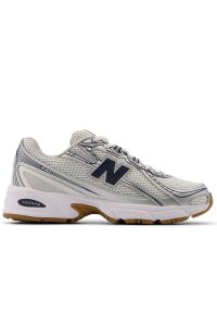 Buty unisex New Balance U740SN2 - srebrne. Kolor: srebrny. Materiał: syntetyk, materiał. Szerokość cholewki: normalna. Sezon: lato. Sport: turystyka piesza #1