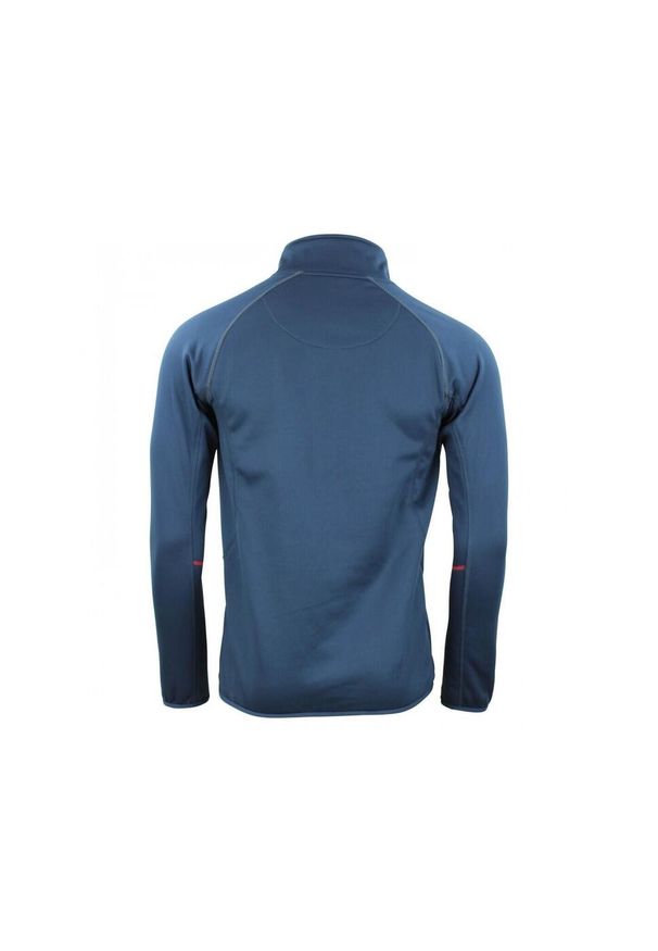 PEAK MOUNTAIN - Kurtka polarshell Peak Mountain. Kolor: niebieski. Sport: turystyka piesza