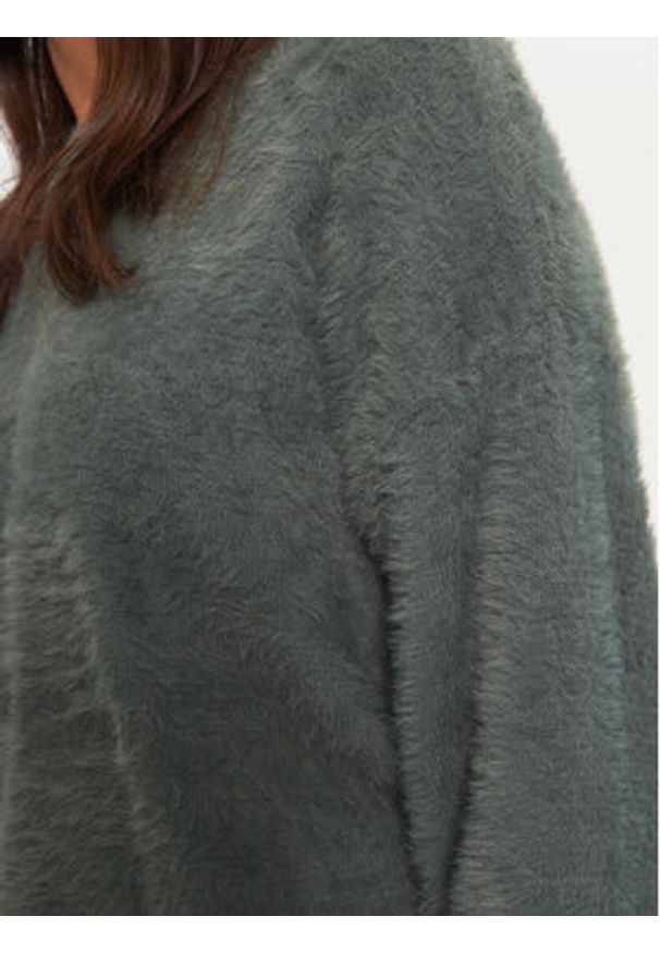 Vero Moda Sweter Alina 10311209 Zielony Regular Fit. Kolor: zielony. Materiał: syntetyk