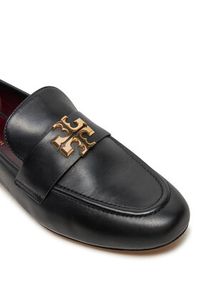Tory Burch Loafersy Eleanor 158204 Czarny. Kolor: czarny. Materiał: skóra