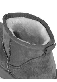 Jenny - JENNY Botki CEO-WSX23-01 Szary. Kolor: szary. Materiał: materiał #5