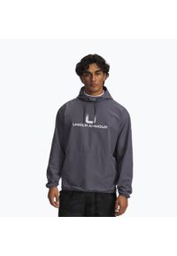 Bluza Under Armour Unstoppable Woven Hoodie. Kolor: szary. Sport: fitness #1