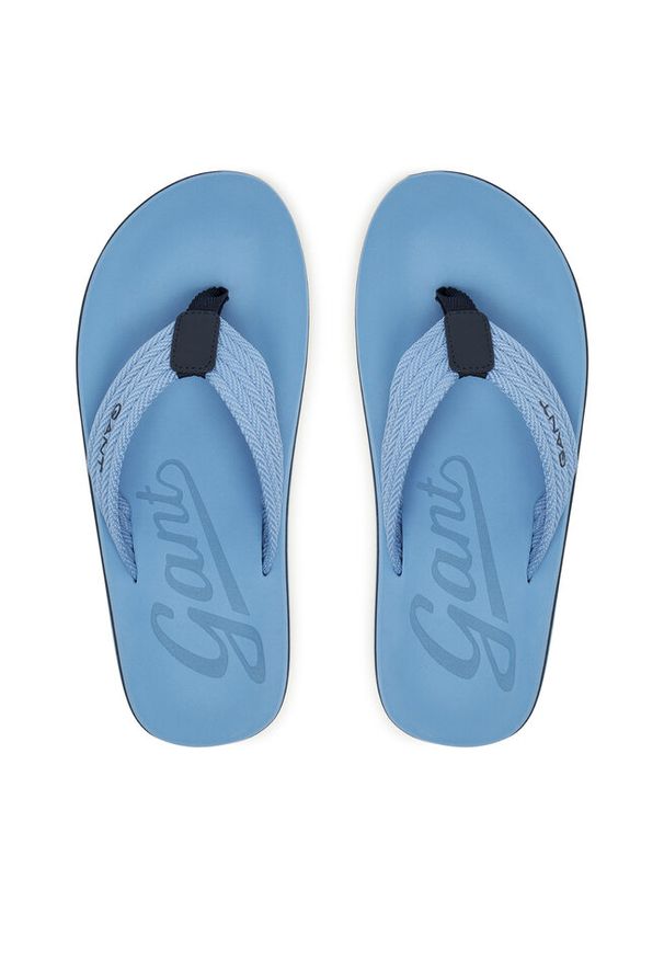 GANT - Japonki Gant. Kolor: niebieski