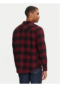 Quiksilver Koszula Buffalo Classic AQYWT03369 Bordowy Regular Fit. Kolor: czerwony. Materiał: bawełna #3
