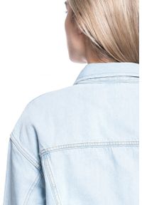 Lee - DAMSKA KURTKA JEANSOWA LEE RIDER DRAWSTRING JKT RELAXED L54LGGQB 112112791. Materiał: jeans #8