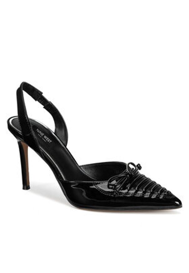 Nine West Szpilki WFA2995-1 Czarny. Kolor: czarny. Materiał: skóra. Obcas: na szpilce