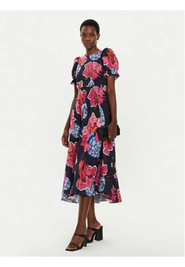 Ted Baker Sukienka codzienna Sauzal 276319 Kolorowy Regular Fit. Okazja: na co dzień. Materiał: syntetyk. Wzór: kolorowy. Typ sukienki: proste. Styl: casual