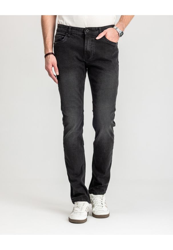 MARCUS - Męskie Spodnie Jeansowe Marcus Felix 2221 Jeans Black Night Wash 14-200311