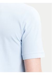 Pierre Cardin Polo C5 21354.2110 Błękitny Regular Fit. Typ kołnierza: polo. Kolor: niebieski. Materiał: bawełna #4