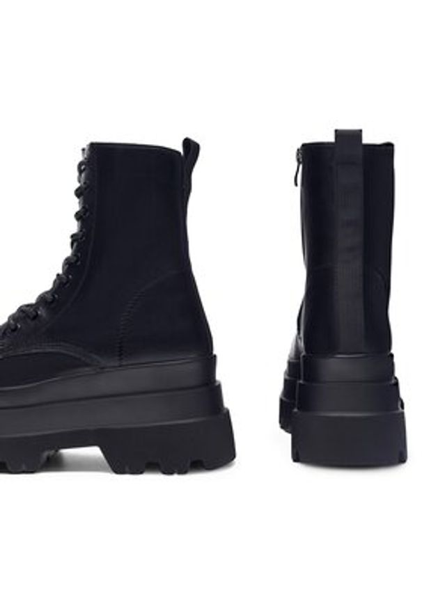 Jenny Fairy Trzewiki ASTA H2163-1 Czarny. Kolor: czarny. Materiał: syntetyk