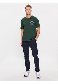 Trussardi Jeans - Trussardi T-Shirt 52T00771 Zielony Regular Fit. Kolor: zielony. Materiał: bawełna #4