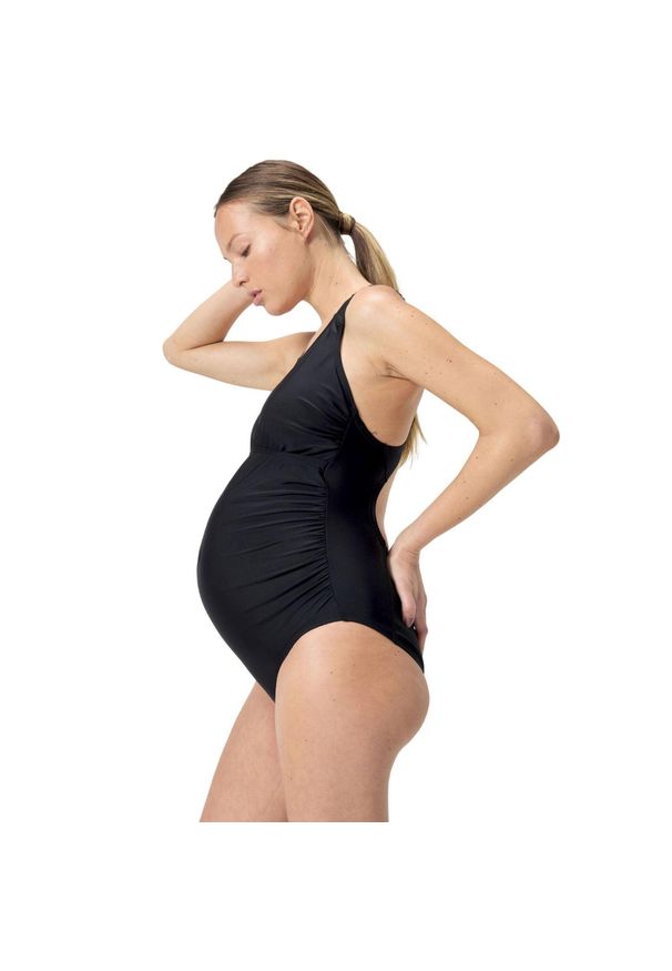 Strój kąpielowy dla kobiet w ciąży na basen Speedo Maternity. Kolekcja: moda ciążowa. Kolor: czarny