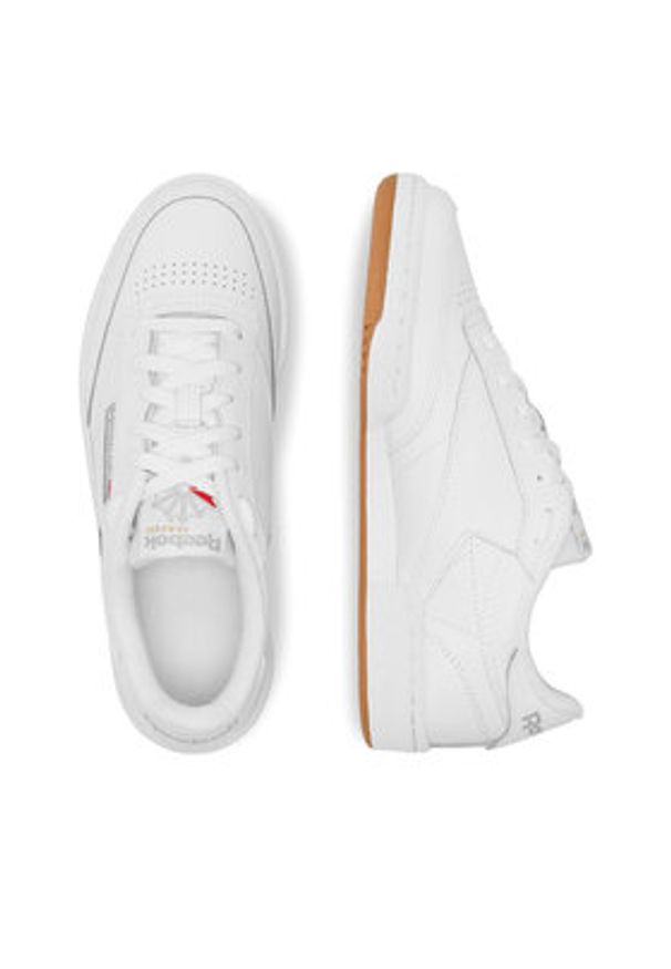 Reebok Sneakersy Club C 85 100000016 Biały. Kolor: biały. Materiał: materiał. Model: Reebok Club