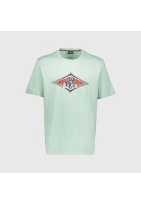 BEAR - Koszulka z niedźwiedziem i dużym logo lichen. Kolor: biały, wielokolorowy. Sport: skateboard #1