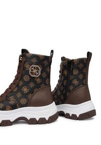 Guess Trzewiki FLFBNZ FAL12 Brązowy. Kolor: brązowy. Materiał: skóra #2