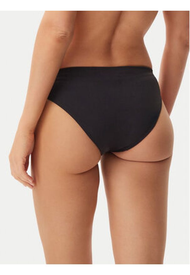 Calvin Klein Swimwear Dół od bikini KW0KW02810 Czarny. Kolor: czarny. Materiał: syntetyk