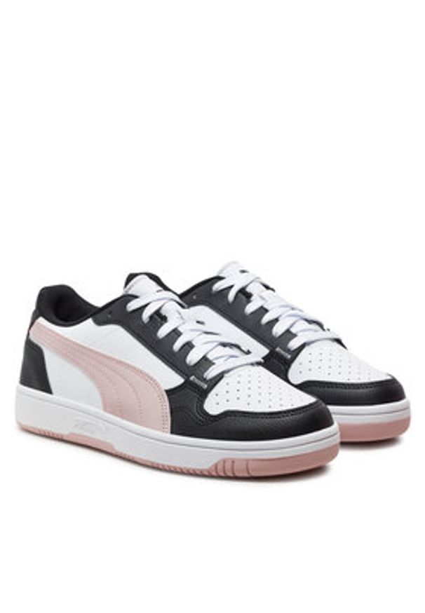 Puma Sneakersy Reb-L Jr 398993 10 Biały. Kolor: biały. Materiał: skóra