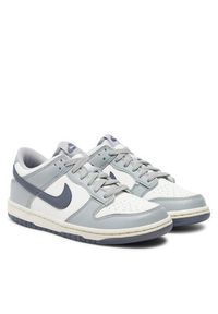 Nike Sneakersy Dunk Low (GS) FB9109 101 Szary. Kolor: szary. Materiał: skóra #4