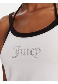 Juicy Couture Top Amira JCWCT225302 Biały Slim Fit. Kolor: biały. Materiał: bawełna #3