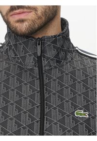 Lacoste Bluza SH1368 Szary Regular Fit. Kolor: szary. Materiał: syntetyk, bawełna
