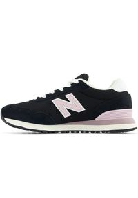 Buty damskie New Balance WL515CBR – czarne. Okazja: na co dzień. Kolor: czarny. Materiał: zamsz, skóra, materiał, syntetyk, guma. Szerokość cholewki: normalna. Wzór: nadruk, motyw zwierzęcy #5