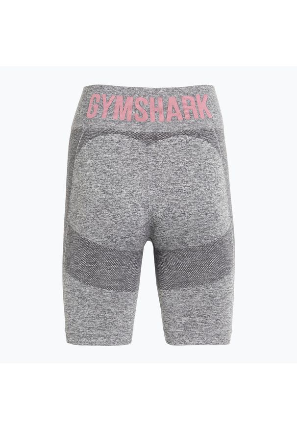 GYMSHARK - Spodenki treningowe damskie Gymshark Flex Cycling. Kolor: szary. Sport: fitness